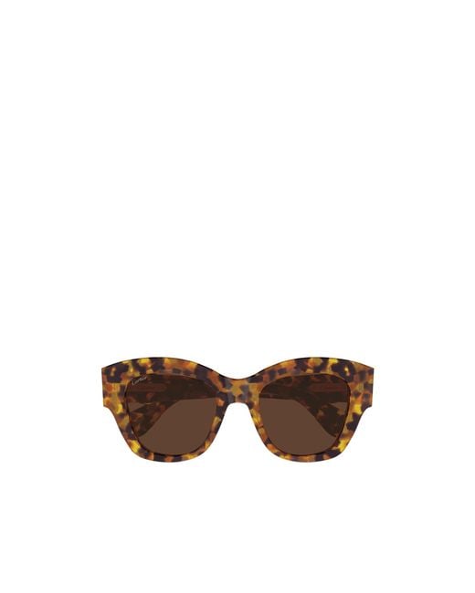 Cartier Brown Full Frame Sunglasses