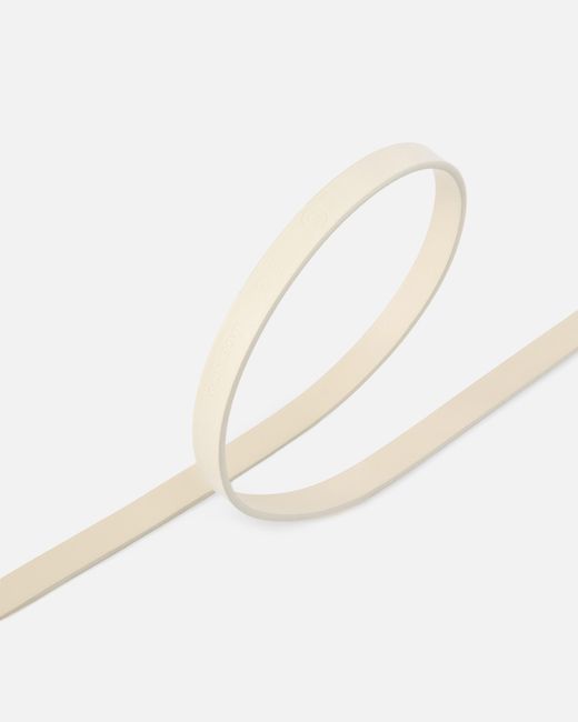 Pinko White Adjustable Waist Belt