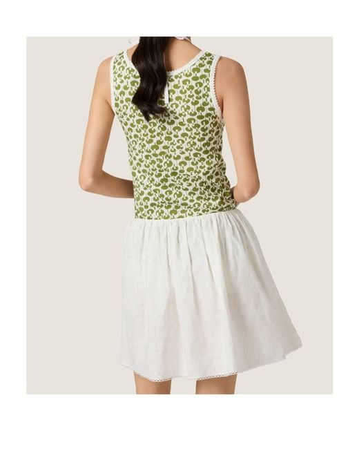 Miu Miu Green Cotton Tank Top