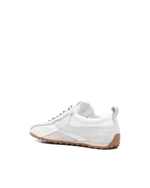 Alohas White Tb.304 Lace-Up Sneakers