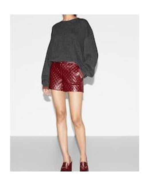 Gucci Gray Crewneck Knit Sweater