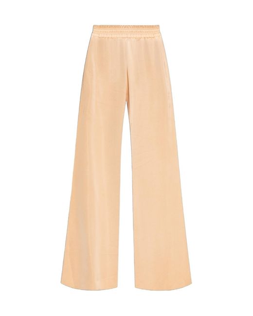Fabiana Filippi Natural High-Rise Wide-Leg Pants