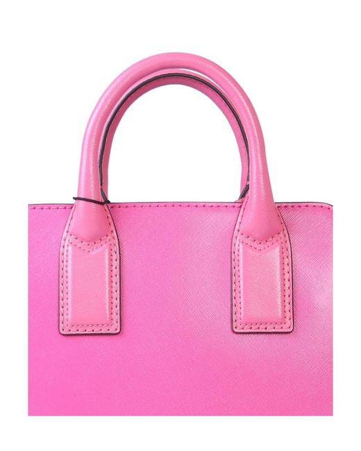 Marc Jacobs Pink Snapshot Logo Handbag