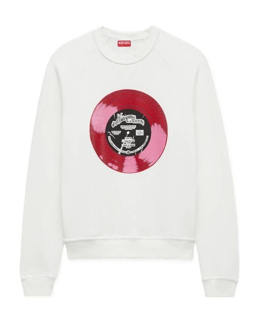 KENZO White Sounds' Sweatshirt