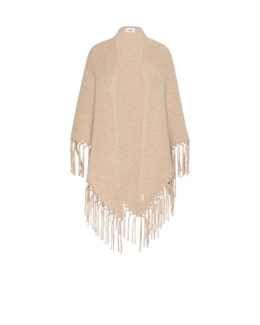 Weekend by Maxmara White Tornado Fringed Shawl