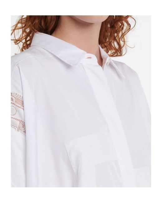 Joseph White Patchwork Dress