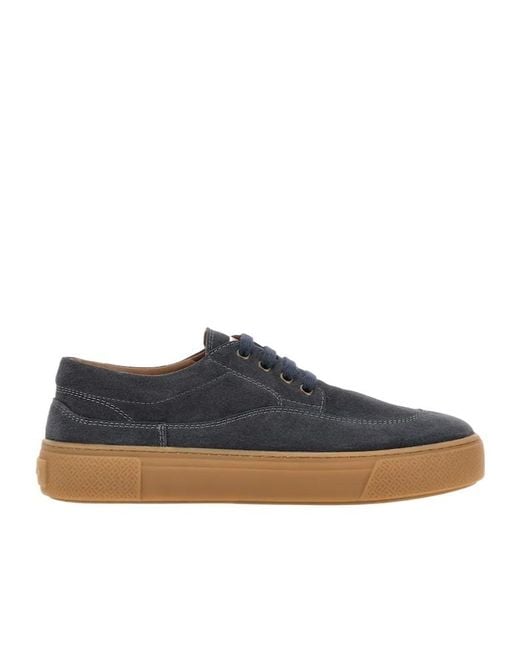 Hogan Blue Sneakers Crosswind for men