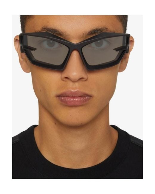 Givenchy Metallic Giv Cut Geometric Sunglasses for men