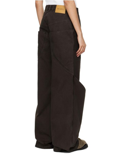 The Attico Black The Long Pants
