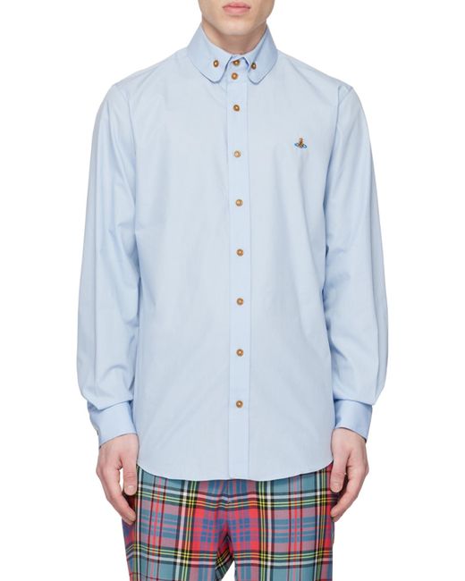 Vivienne Westwood Shirt in Blue for Men | Lyst UK