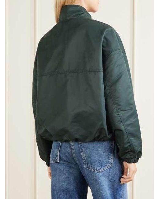Citizens of Humanity Green Baraccuta Bubble Shell Jacket