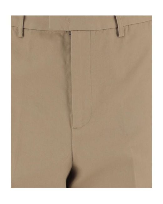 Emporio Armani Natural Slim Tailored Pants for men