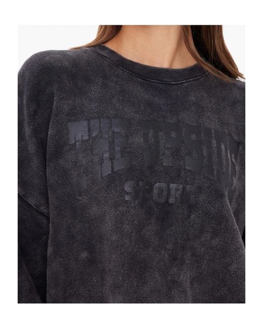 The Upside Blue Cosmic Paloma Logo Crew-Neck Sweatshirt