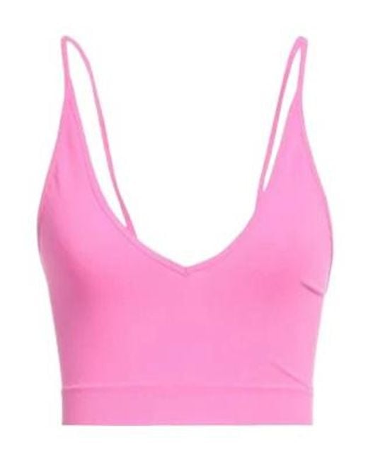 Rick Owens Pink Sleeveless Stretchy Top