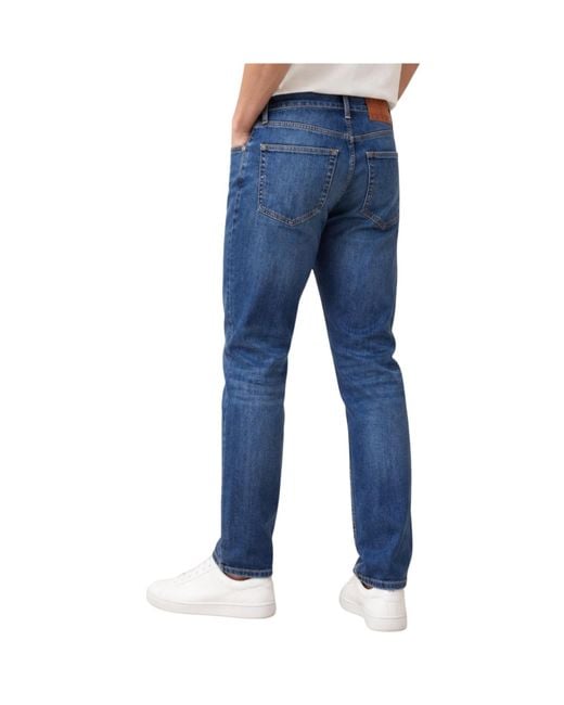 Tommy Hilfiger Blue Five-Pockets Slim-Fit Jeans for men