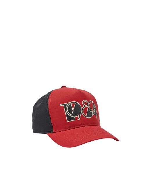 1989 STUDIO Red Logo Baseball Cap for men