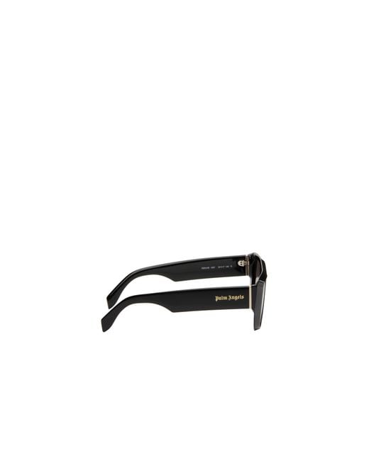 Palm Angels White Eyewear Joshua Mask Frame Sunglasses for men