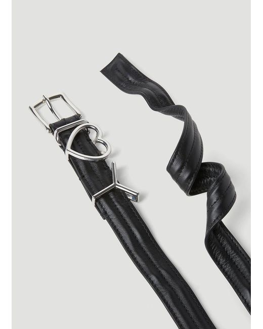 Y. Project White Wire Y Heart-Shaped Belt