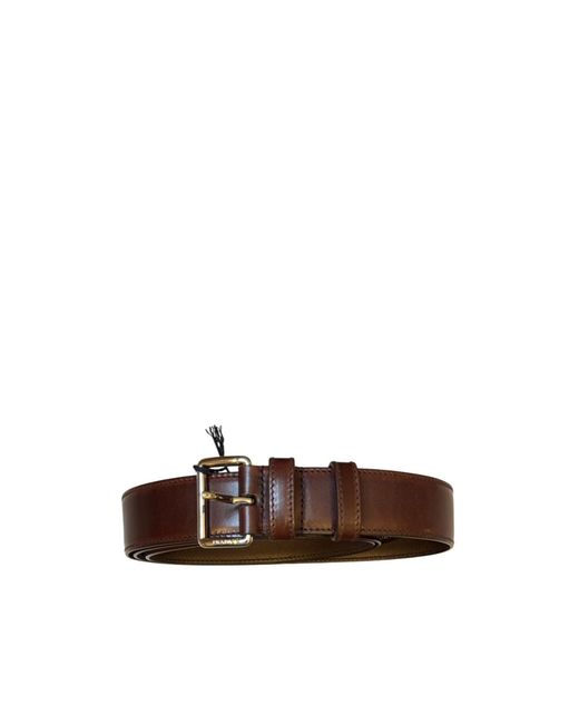 Prada White Logo-Engraved Buckle Belt for men