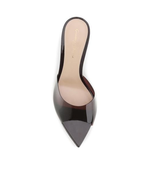 Gianvito Rossi Brown Elle Pointed-Toe Mules