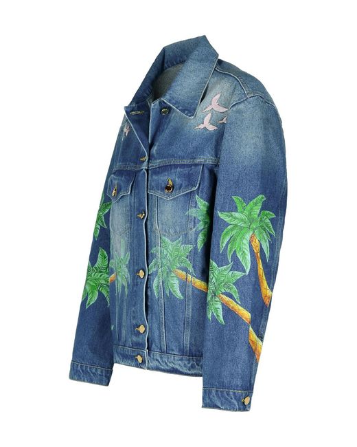 Casablanca Blue Denim Jacket