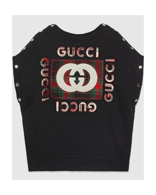 Gucci Black Retro Logo Sweater