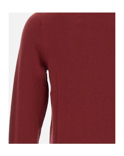 Sun 68 Red Striped Jumper for men