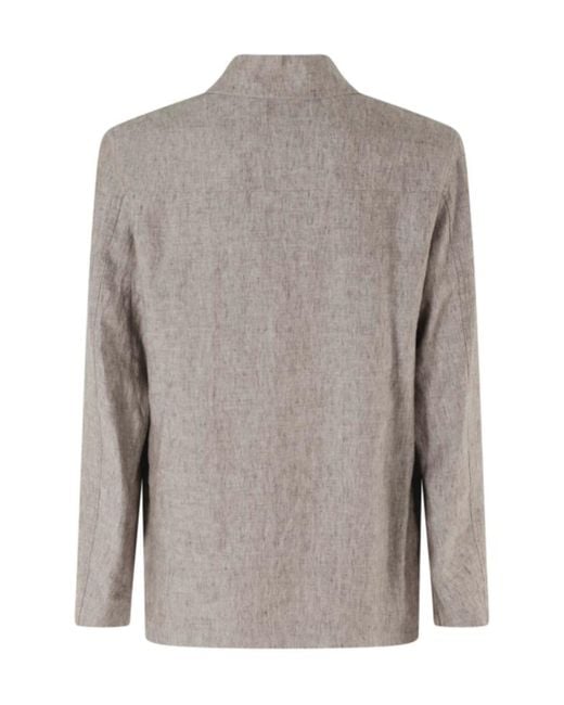 Seventy Gray Long-Sleeve Casual Jacket for men