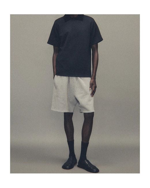 Entire studios Gray Standard Elastic Waistband Sweatshorts for men