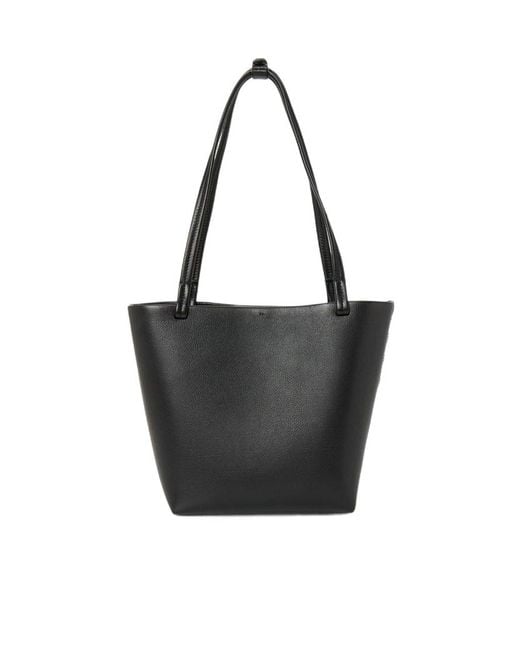 The Row Black Double-Handle Handbag