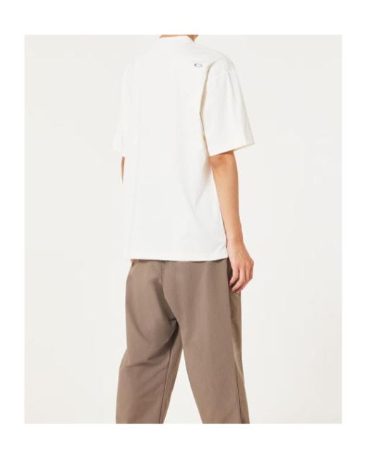 Oakley White Logo-Print T-Shirt for men