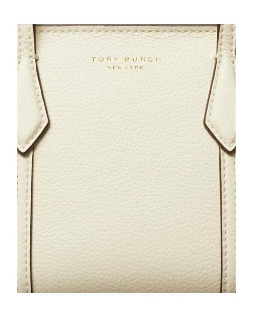 Tory Burch Natural Structured Shoulder Bag