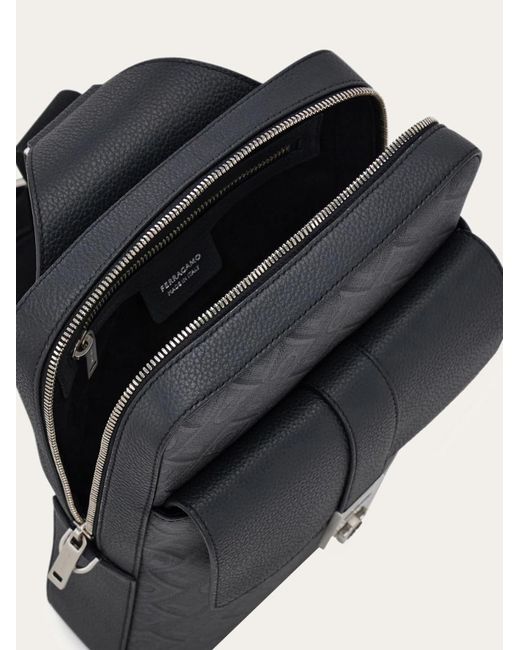 Ferragamo Black Slingbag for men