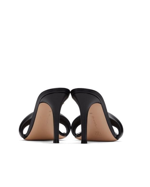 Gianvito Rossi Multicolor Logo High-Heeled Sandals