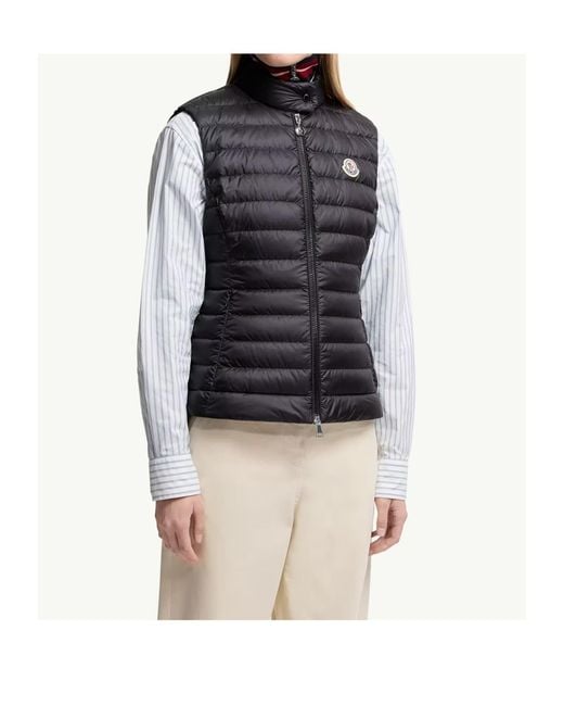 Moncler Black Igens Zip-Up Padded Gilet