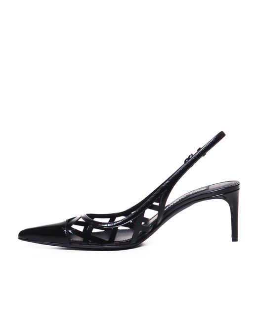 Dolce & Gabbana White Pointed Toe Pumps