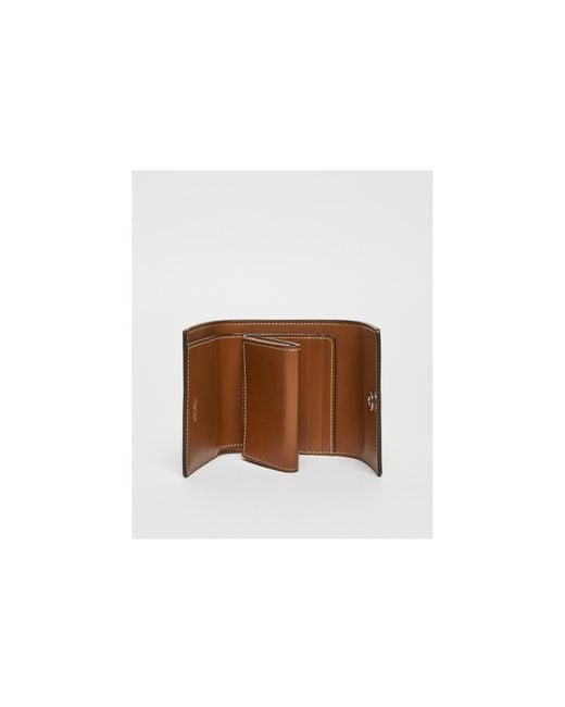 Max Mara Brown Leather Purse
