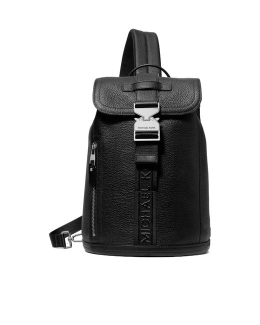 MICHAEL Michael Kors Black Hudson Backpack for men