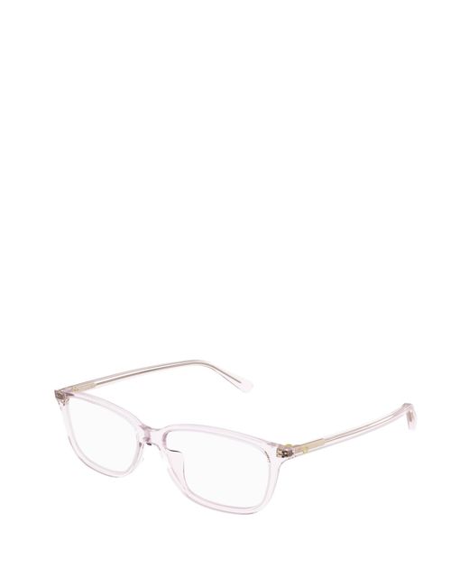 Gucci White Eyewear Rectangle Frame Glasses