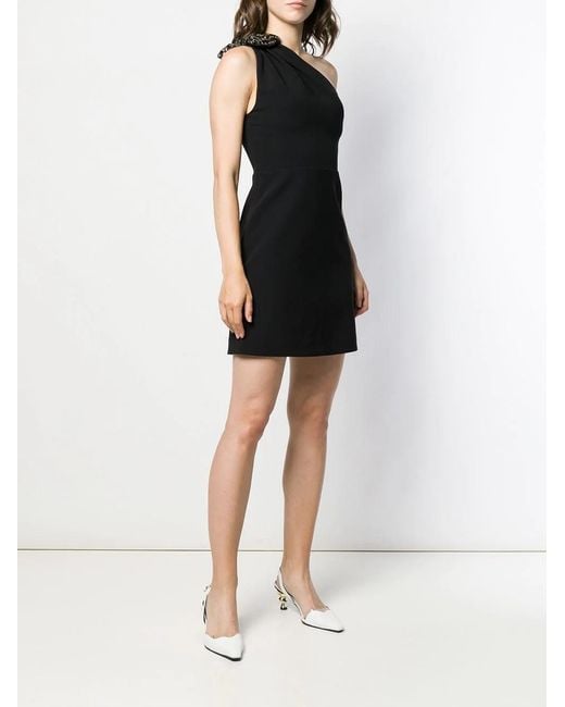 miu miu bow mini dress Miu Miu Strapless Bow Embellished Mini Dress In Talco