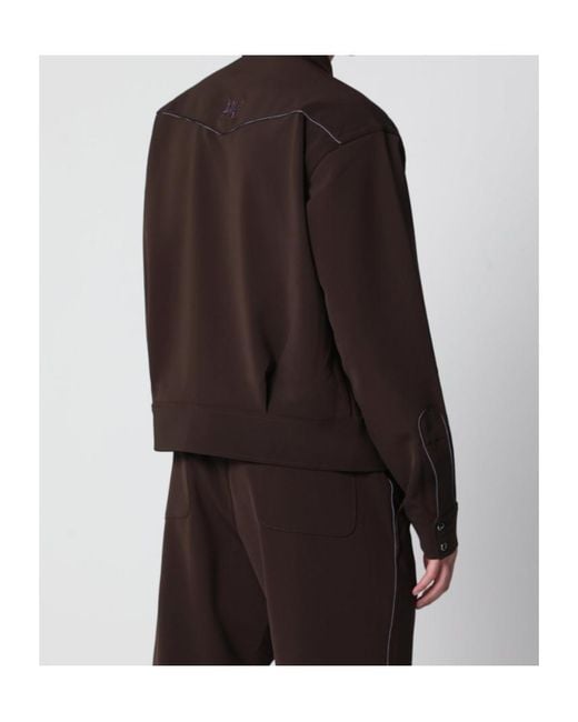 Needles Brown Piping Cowboy Jacket for men