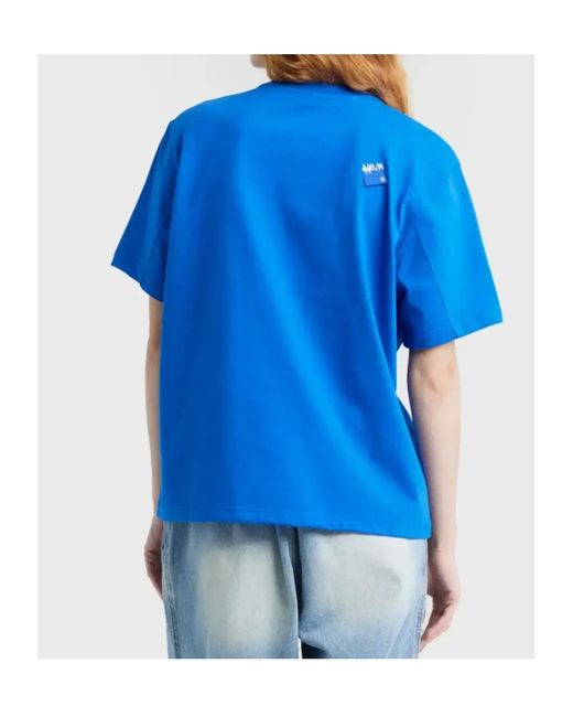 Adererror Blue Trs Tag T-Shirt