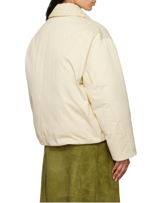 Bottega Veneta Natural Long-Sleeved Cotton Clothes