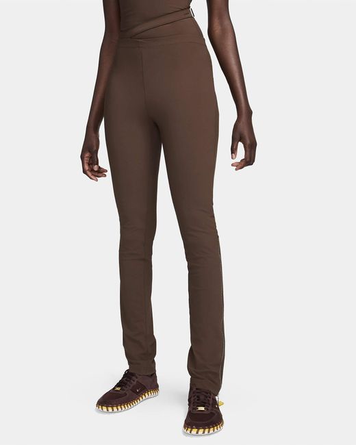Nike Brown X Jacquemus Slim Fit Trousers