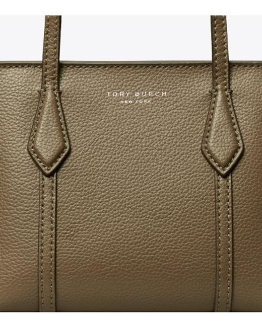 Tory Burch Natural Mini Perry Tote Bag