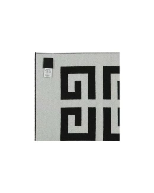 Givenchy Black Rectangular Scarf for men