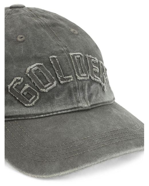 Golden Goose Deluxe Brand Gray Logo Hat