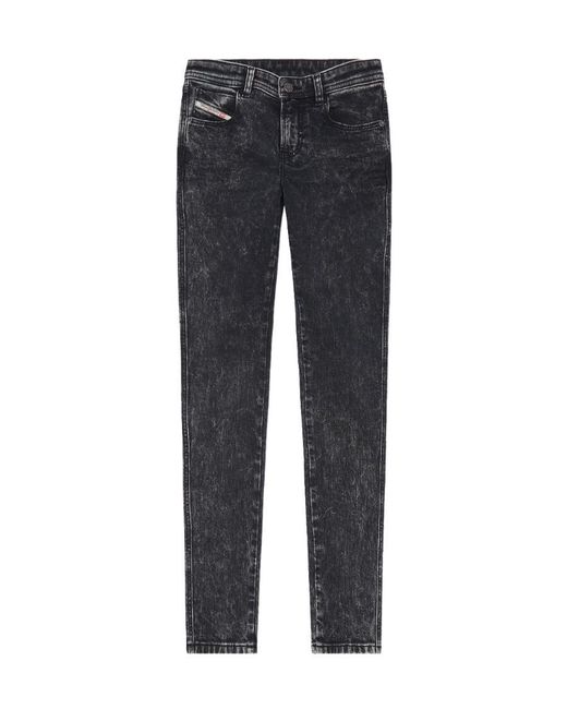 DIESEL Blue Babhila Mid-Rise Skinny Jeans