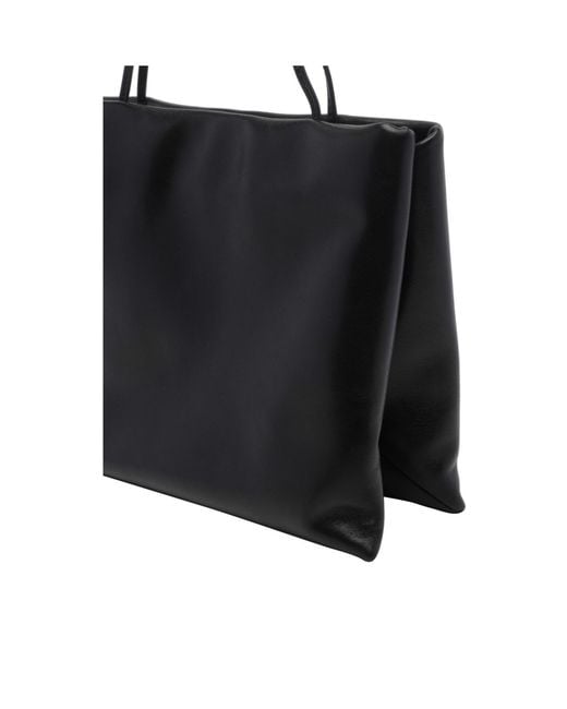 The Row Black Square Handbag