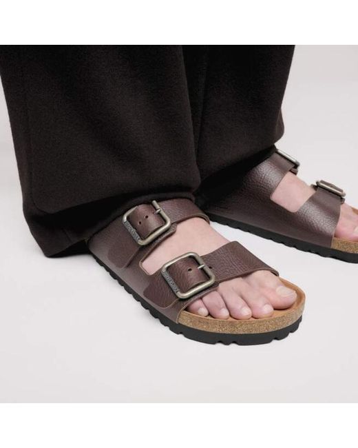 Birkenstock Brown Arizona Wb Buckled Sandals for men